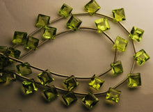 Load image into Gallery viewer, 4mm Size 20 Pieces Peridot Faceted Cut Stone Cushion Shape - Jalvi &amp; Co.