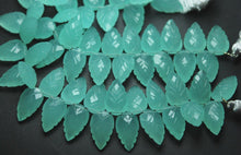 Load image into Gallery viewer, 5 Matched Pairs Peru Aqua Quartz Carving Faceted Pear Shape Briolette&#39;s, 10X16mm - Jalvi &amp; Co.