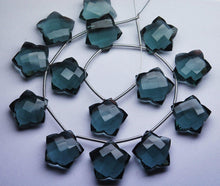 Load image into Gallery viewer, 5 Matched Pairs,Grey Quartz Faceted Star Shape Briolette,Size12mm Approx - Jalvi &amp; Co.