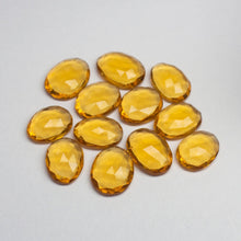 Load image into Gallery viewer, 5 pieces Yellow Citrine Quartz Faceted Oval Shape Loose Gemstone 15mm to 17mm - Jalvi &amp; Co.