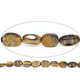 5 Strand Lot Tigers Eye Smooth Oval Loose Gemstone Beads Strand 10mm 15mm 13