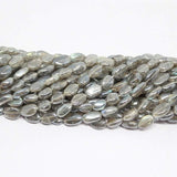 5 strand Mystic Fire Labradorite Smooth Oval Loose Gemstone Beads 7mm 8mm 13