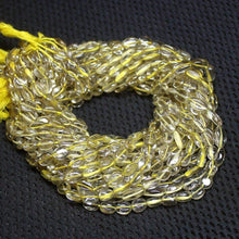 Load image into Gallery viewer, 5 Strand Natural Lemon Quartz Gemstone Smooth Oval Beads Strand 7mm 12mm 13&quot; - Jalvi &amp; Co.