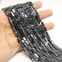 Load image into Gallery viewer, 5 Strands Hawks Eye Rectangle Box Gemstone Loose Beads Strand 7mm 9mm 13&quot; - Jalvi &amp; Co.
