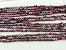 Load image into Gallery viewer, 5 Strands Red Garnet Smooth Round Coin Loose Gemstone Beads Strand 13&quot; 6mm - Jalvi &amp; Co.