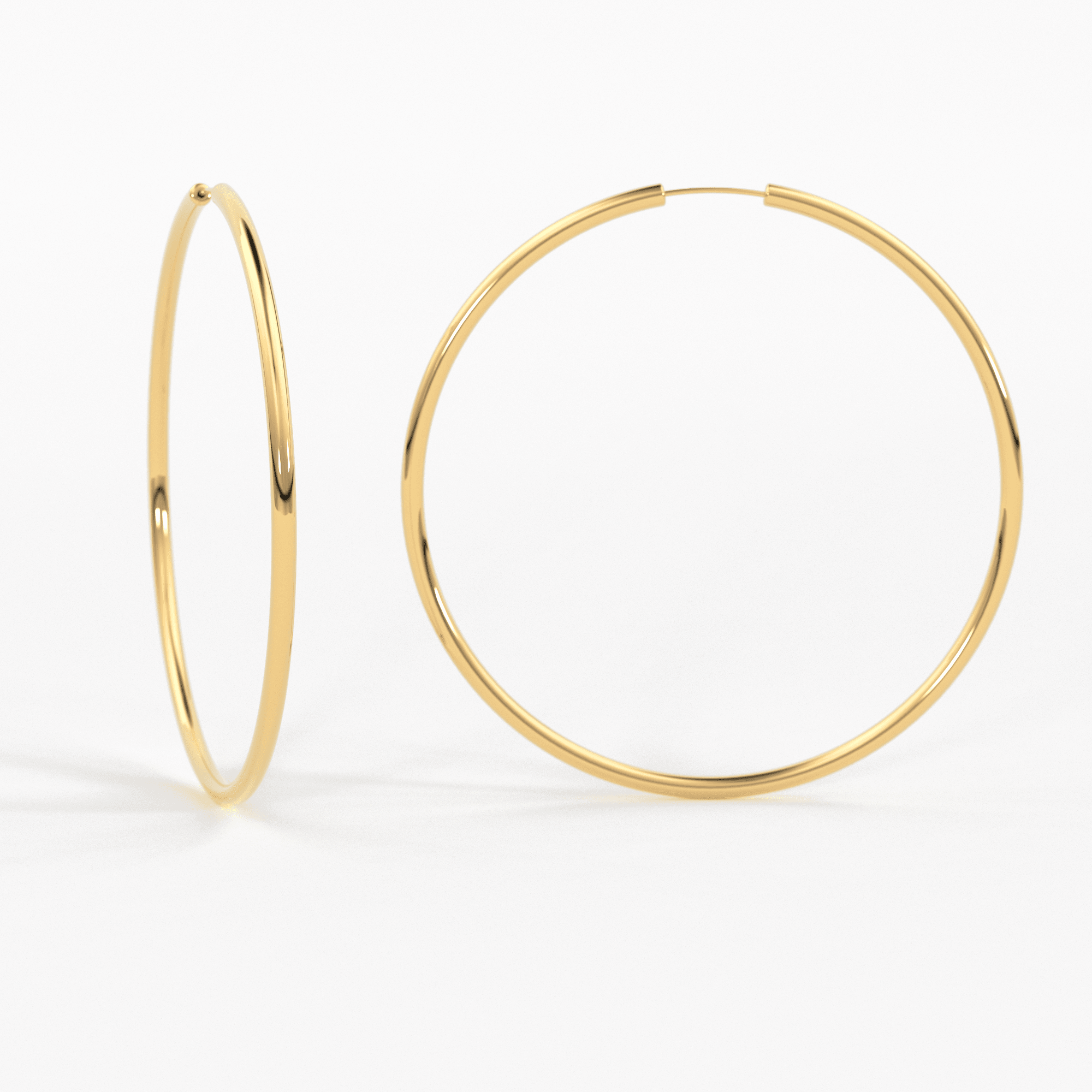 Gold shop 14k hoops