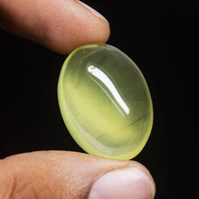 Load image into Gallery viewer, 58 carats, 28x20mm, Natural Lemon Quartz Smooth Polished Oval Cabochon Loose Gemstone - Jalvi &amp; Co.