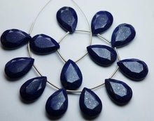 Load image into Gallery viewer, 6 Pieces,Amazing Lapis Lazuli Faceted Long Pear Shaped Briolettes, 19-20mm Long Size, - Jalvi &amp; Co.