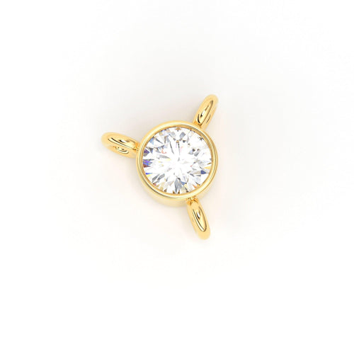 Gold Charm Connector – Radiant Jewelry