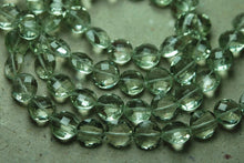Load image into Gallery viewer, 7 Inch Strand, Finest Quality, Natural Green Amethyst Matched Pair 10mm Size, Faceted Coins Shaped Briolettes - Jalvi &amp; Co.