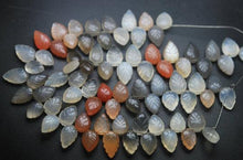 Load image into Gallery viewer, 7 Inch Strand Multi Moonstone Carving Pear Shape Briolettes, 11-12mm Size - Jalvi &amp; Co.