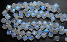 Load image into Gallery viewer, 7 Inches Flashy Rainbow Moonstone Smooth Cushion Shape Briolette&#39;s, 7-8mm Size - Jalvi &amp; Co.