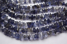 Load image into Gallery viewer, 8 Inch Strand 7-8mm, Faceted Fancy Nuggets Shape Natural Water Iolite - Jalvi &amp; Co.