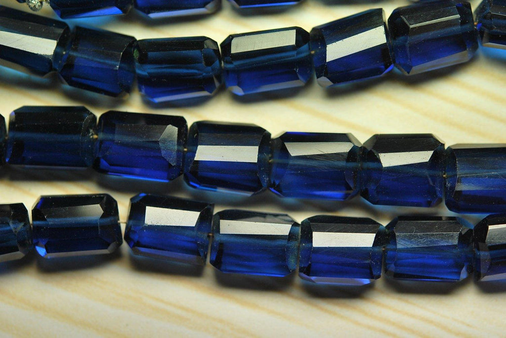 8 Inch Strand Kyanite Blue Quartz Faceted Nuggets Shape Briolette's, 14-16mm Size - Jalvi & Co.