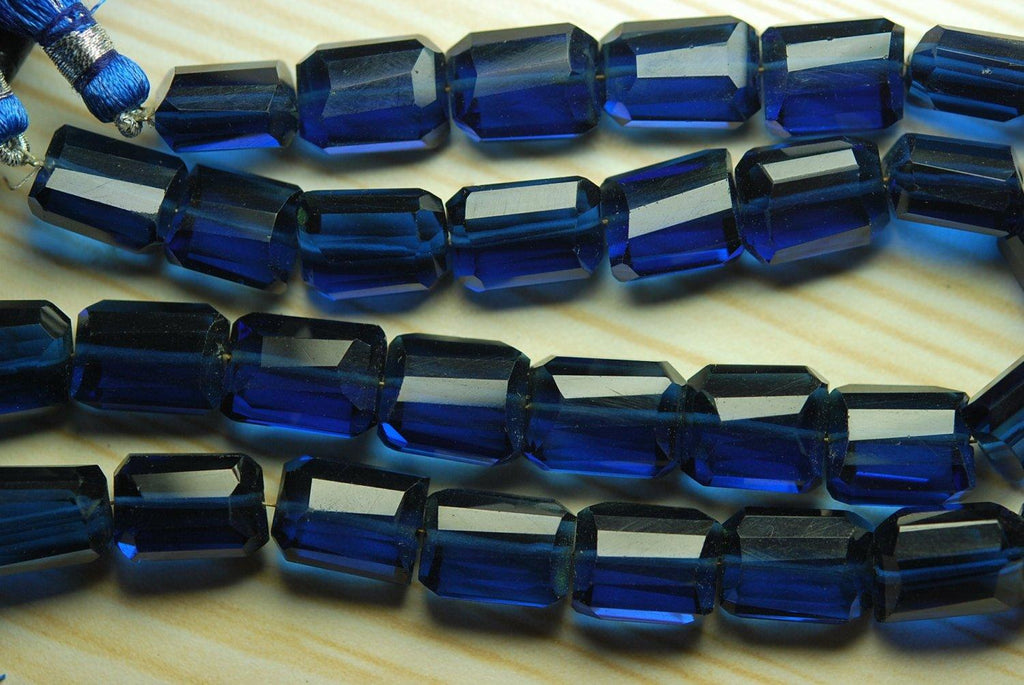 8 Inch Strand Kyanite Blue Quartz Faceted Nuggets Shape Briolette's, 14-16mm Size - Jalvi & Co.