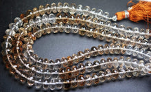 Load image into Gallery viewer, 8 Inch Strands, Finest Quality,Imperial Topaz Micro Faceted Rondelles Shape Beads, 6-6.5mm - Jalvi &amp; Co.
