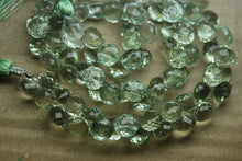 Load image into Gallery viewer, 8 Inch Strand,Super Rare Aaa Natural Green Amethyst Faceted Onion Shape Briolettes Size 8-9mm - Jalvi &amp; Co.