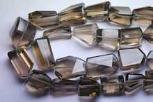 Load image into Gallery viewer, 8 Inches Long Strand Aaa Smoky Quartz Faceted Step Cut Nuggets-12-16mm - Jalvi &amp; Co.