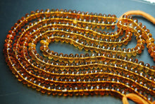 Load image into Gallery viewer, 9 Inch Strand, Natural Citrine Micro Faceted Rondelles, 5-5.50mm Size,Super Quality - Jalvi &amp; Co.
