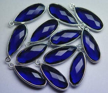 Load image into Gallery viewer, 925 Sterling Silver Kyanite Quartz Faceted Pear Shape Pendant 7 Piece Of 23mm - Jalvi &amp; Co.