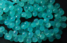 Load image into Gallery viewer, Aqua Chalcedony Drops 100 Pieces 13X8mm - Jalvi &amp; Co.