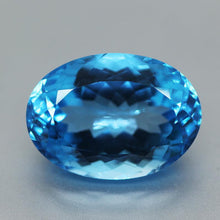 Load image into Gallery viewer, Bast offer pls 45ct Huge Certified Natural EarthMined Swiss Blue Topaz Oval Cut Loose Gemstone - Jalvi &amp; Co.