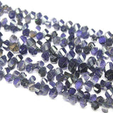 Blue Iolite Water Sapphire Twisted Faceted Tear Drop Briolette Beads 7mm 10mm