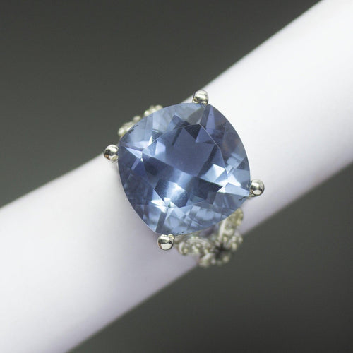 Christmas Gift, 7.5g, Handmade Alexite Designer 925 Sterling Silver Ring - Jalvi & Co.