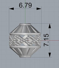 Load image into Gallery viewer, Fancy Solid Gold 14k 18k Solid Gold Spacer Bead Jewelry Making Supply available in 7.15mm - Jalvi &amp; Co.