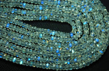 Load image into Gallery viewer, Gems Quality Strand, 14 Inches Strand, AAA Gems Fire Moonstone Faceted Rondelle 3.5-4mm - Jalvi &amp; Co.