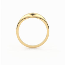 Load image into Gallery viewer, Gold Ring / 14k Gold Statement Ring / Bold Dome Graduating Ring for Women / Pinky Ring - Jalvi &amp; Co.