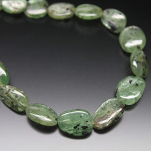 Load image into Gallery viewer, Green Kyanite Smooth Polished Oval Loose Gemstone Beads Strand 4&quot; 9mm 14mm - Jalvi &amp; Co.