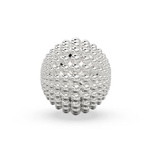 Load image into Gallery viewer, Milgrain Round Solid Gold 14k 18k Spacer Finding Bead, Gold Spacer, Gold Finding, Solid Gold Bead 9mm - Jalvi &amp; Co.