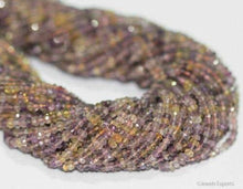 Load image into Gallery viewer, Multi Ametrine Faceted Rondelle Gemstone Loose Spacer Beads Strand 13&quot; 3mm - Jalvi &amp; Co.