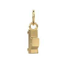 Load image into Gallery viewer, Muscle Car 18k Solid Yellow Gold Charms Pendant Handmade Jewelry / Vehicle Gold Pendant / Automobile Jewelry / Racer Pendant - Jalvi &amp; Co.