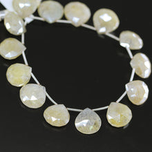 Load image into Gallery viewer, Mystic Grapolite Faceted Heart Briolette Gemstone Loose Beads Strand 4&quot; 15mm - Jalvi &amp; Co.