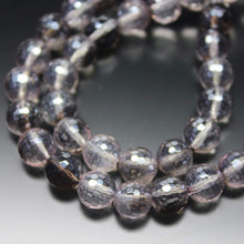 Load image into Gallery viewer, Mystic White Quartz Faceted Round Cut Gemstone Loose Beads Strand 8mm 8&quot; - Jalvi &amp; Co.