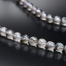 Load image into Gallery viewer, Mystic White Quartz Faceted Round Cut Gemstone Loose Beads Strand 8mm 8&quot; - Jalvi &amp; Co.