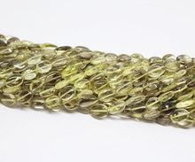 Load image into Gallery viewer, Natural Bi Lemon Quartz Gemstone 3 Strands Smooth Oval Beads Strand 13&quot; 8mm 9mm - Jalvi &amp; Co.