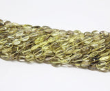 Natural Bi Lemon Quartz Gemstone 3 Strands Smooth Oval Beads Strand 13