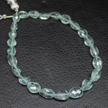 Load image into Gallery viewer, Natural Blue Aquamarine Faceted Oval Cut Gemstone Loose Beads Strand 7mm 10mm 4&quot; - Jalvi &amp; Co.