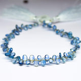 Natural Blue Kyanite Smooth Polished Pear Drop Gemstone Loose Beads 5mm 6mm 4