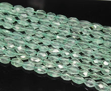 Load image into Gallery viewer, Natural Green Amethyst Faceted Cut Oval Loose Gemstone Beads Strand 13&quot; 6mm 8mm - Jalvi &amp; Co.