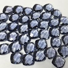 Load image into Gallery viewer, Natural Iolite Quartz Faceted Cushion Loose Beads 8mm 10pc - Jalvi &amp; Co.