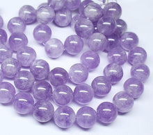 Load image into Gallery viewer, Natural Lavender Amethyst Smooth Loose Round Ball Beads Strand 16&quot; 14mm 28pcs - Jalvi &amp; Co.