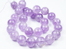 Load image into Gallery viewer, Natural Lavender Amethyst Smooth Loose Round Ball Beads Strand 16&quot; 14mm 28pcs - Jalvi &amp; Co.