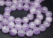 Load image into Gallery viewer, Natural Lavender Amethyst Smooth Loose Round Ball Beads Strand 16&quot; 14mm 28pcs - Jalvi &amp; Co.