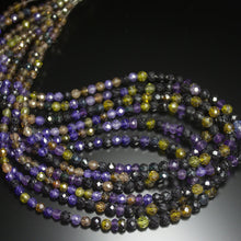 Load image into Gallery viewer, Natural Multi Color Zircon Faceted Rondelle Beads 14&quot; 3.5mm 5mm - Jalvi &amp; Co.