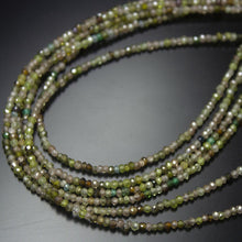 Load image into Gallery viewer, Natural Multi Color Zircon Faceted Rondelle Beads 2mm 14inches - Jalvi &amp; Co.