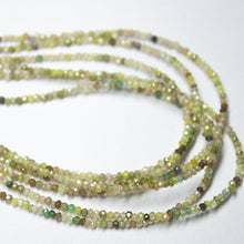 Load image into Gallery viewer, Natural Multi Color Zircon Faceted Rondelle Beads 2mm 14inches - Jalvi &amp; Co.